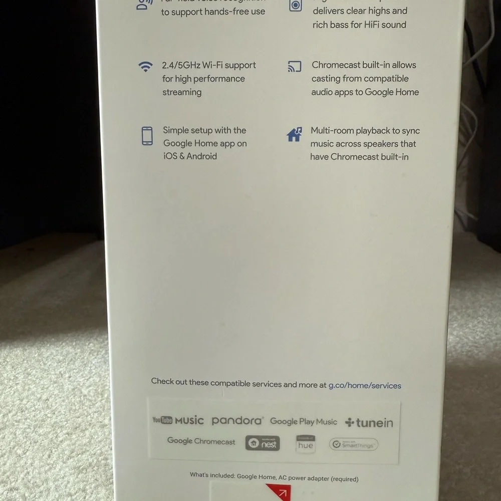 Google Home Smart Speaker